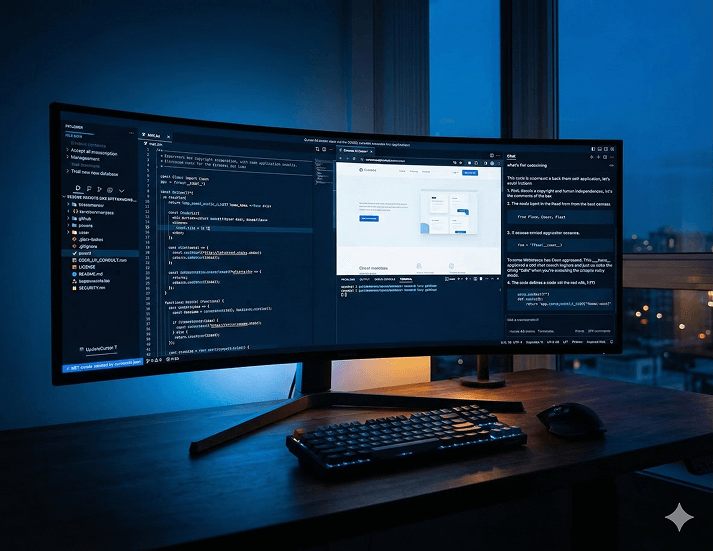 Claude AI coding assistant web project