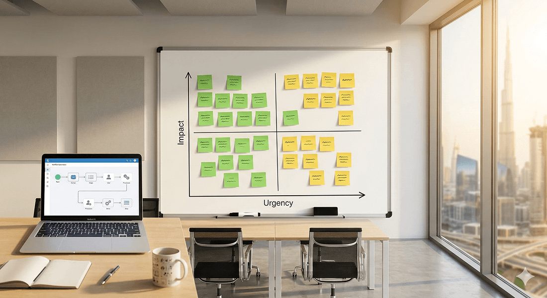 Workflow automation strategy Dubai business